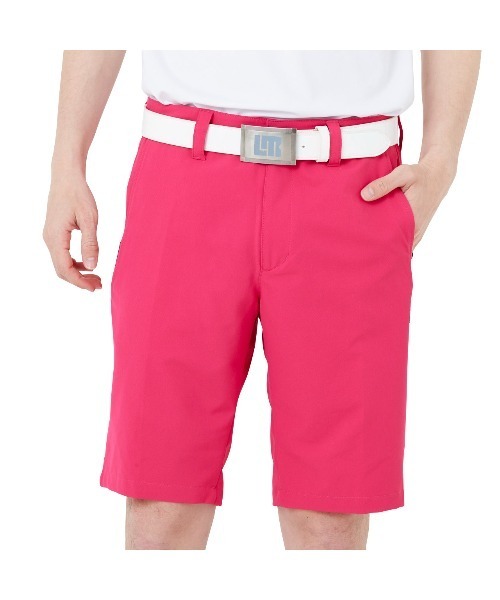 Loudmouth(ラウドマウス)の「LOUDMOUTH/ラウドマウス ゴルフウェア 無地 吸汗速乾 UVカット ハイパーストレッチ ショート丈 ハーフパンツ(その他パンツ・メンズ・ホワイト/ターコイズブルー/ピンク/ブラック/ネイビー・XXL/M/XL/LL/L/3XL)」の22枚目の写真