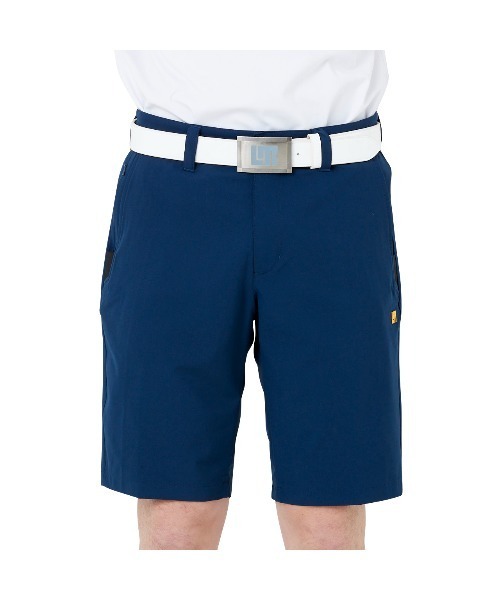 Loudmouth(ラウドマウス)の「LOUDMOUTH/ラウドマウス ゴルフウェア 無地 吸汗速乾 UVカット ハイパーストレッチ ショート丈 ハーフパンツ(その他パンツ・メンズ・ホワイト/ターコイズブルー/ピンク/ブラック/ネイビー・XXL/M/XL/LL/L/3XL)」の7枚目の写真