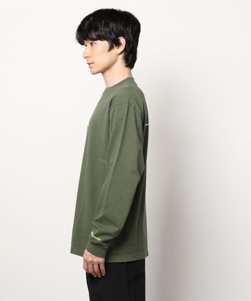 Back Channel（バックチャンネル）の「OFFCIAL LOGO LONG SLEEVE T（Tシャツ/カットソー・メンズ・ホワイト/ブラック/オリーブドラブ・XX-LARGE/X-LARGE/MEDIUM/LARGE）」の15枚目の写真