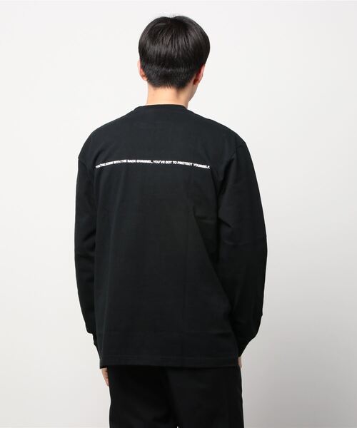 Back Channel（バックチャンネル）の「OFFCIAL LOGO LONG SLEEVE T（Tシャツ/カットソー・メンズ・ホワイト/ブラック/オリーブドラブ・XX-LARGE/X-LARGE/MEDIUM/LARGE）」の18枚目の写真
