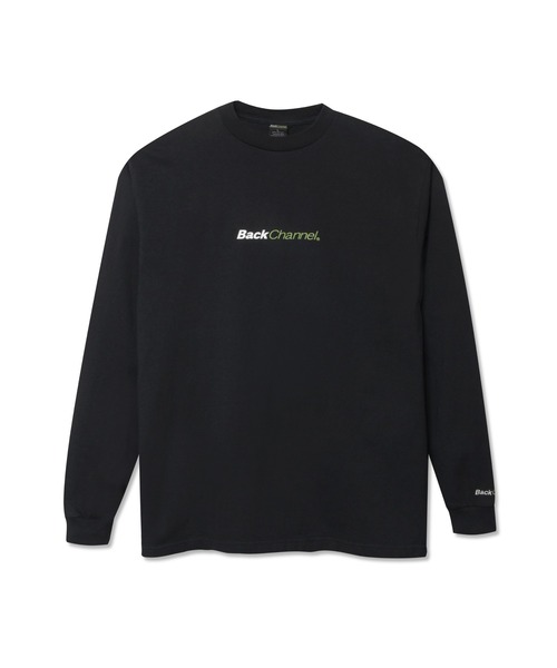 Back Channel（バックチャンネル）の「OFFCIAL LOGO LONG SLEEVE T（Tシャツ/カットソー・メンズ・ホワイト/ブラック/オリーブドラブ・XX-LARGE/X-LARGE/MEDIUM/LARGE）」の2枚目の写真