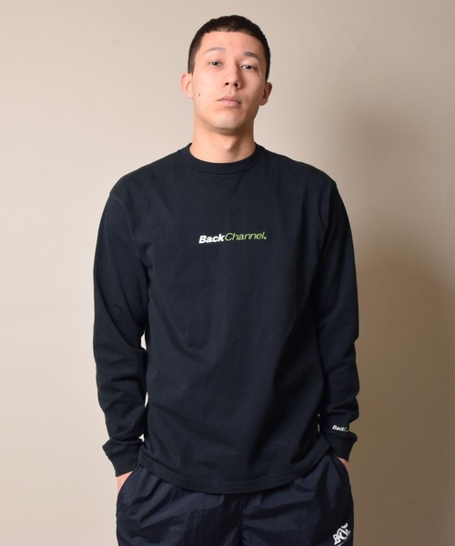 Back Channel（バックチャンネル）の「OFFCIAL LOGO LONG SLEEVE T（Tシャツ/カットソー・メンズ・ホワイト/ブラック/オリーブドラブ・XX-LARGE/X-LARGE/MEDIUM/LARGE）」の11枚目の写真