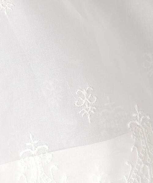 Cabana（カバナ）の「＜Cabana（カバナ）＞シアー レース シャツ（シャツ/ブラウス・レディース・ホワイト・36）」の7枚目の写真