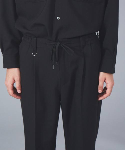 MYSELF ABAHOUSE（マイセルフアバハウス）の「【MYSELF ABAHOUSE】ポリツイル ルーズ タック イージーパンツ（スラックス・メンズ・ベージュ/サックスブルー/ピンクベージュ/ブラック・46/48）」の15枚目の写真