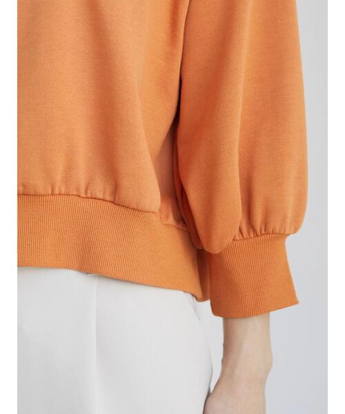 RAY CASSIN FAVORI(レイカズンフェバリ)の「・RAY CASSIN サテン刺繍ウラケプルオーバー(パーカー・レディース・オレンジ/ブラック/ホワイト系その他/グリーン・FREE)」の11枚目の写真