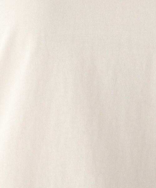 OPAQUE.CLIP(オペークドットクリップ)の「◆オーガニックコットン強撚天竺 ロングスリーブTシャツ(Tシャツ/カットソー・レディース・ホワイト系/ブラック/ホワイト系その他3/ブラウン系その他5/ブルー系7・36/38/40/42)」の11枚目の写真
