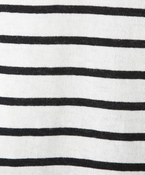 OPAQUE.CLIP(オペークドットクリップ)の「◆オーガニックコットン強撚天竺 ロングスリーブTシャツ(Tシャツ/カットソー・レディース・ホワイト系/ブラック/ホワイト系その他3/ブラウン系その他5/ブルー系7・36/38/40/42)」の19枚目の写真