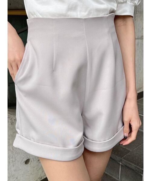 EATME(イートミー)の「プリーツラップ付きショートパンツ(その他パンツ・レディース・グレー/ブラック/その他1・SMALL/MEDIUM)」の15枚目の写真