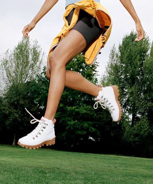 HUNTER（ハンター）の「WOMENS CANVAS COMMANDO BOOT（ブーツ）」 WEAR