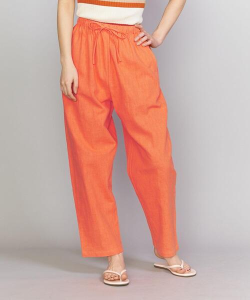 Lepidos(レピドス)の「<Lepidos>麻コットン リラックス パンツ -ウォッシャブル-(その他パンツ・レディース・ライトブルー/ベージュ/オレンジ・FREE)」の3枚目の写真