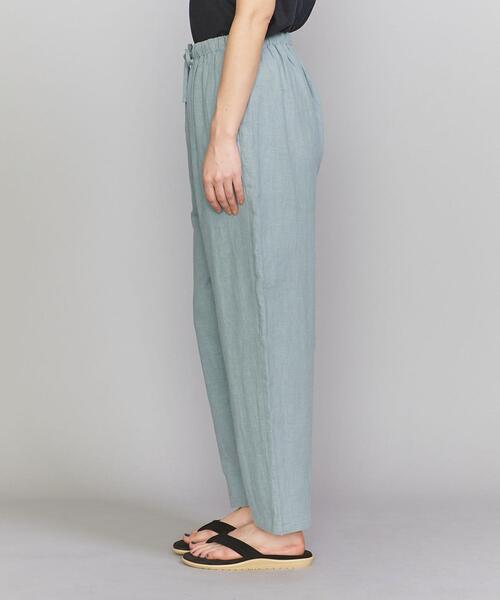 Lepidos(レピドス)の「<Lepidos>麻コットン リラックス パンツ -ウォッシャブル-(その他パンツ・レディース・ライトブルー/ベージュ/オレンジ・FREE)」の4枚目の写真