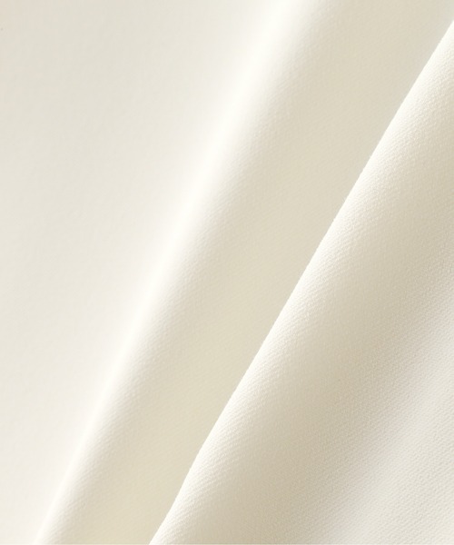 N.（N. Natural Beauty Basic）（エヌエヌナチュラルビューティーベーシック）の「◆襟付とろみ５分袖ブラウス（Tシャツ/カットソー・レディース・ブラック/ブルー/ホワイト・MEDIUM）」の20枚目の写真