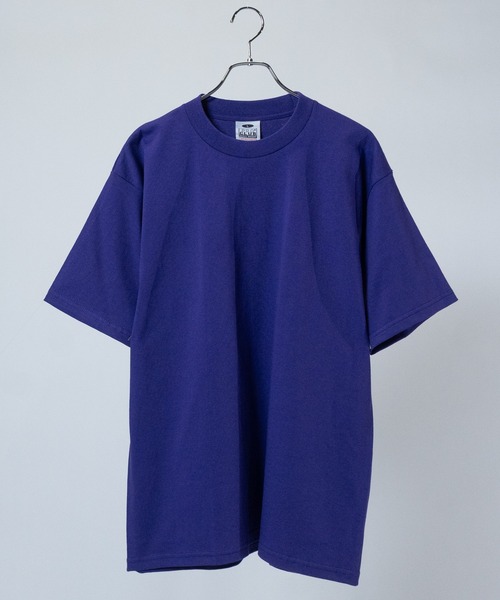 PRO CLUB （プロクラブ）の「【22】〔PROCLUB/プロクラブ〕ヘビーウェイトクルーネック S/S Tシャツ/ルーズシルエット（Tシャツ/カットソー・メンズ・ブラック/ミント/マスタード/パープル/ホワイト/カーキ/グレー/ネイビー・X-LARGE/LARGE/MEDIUM）」の7枚目の写真