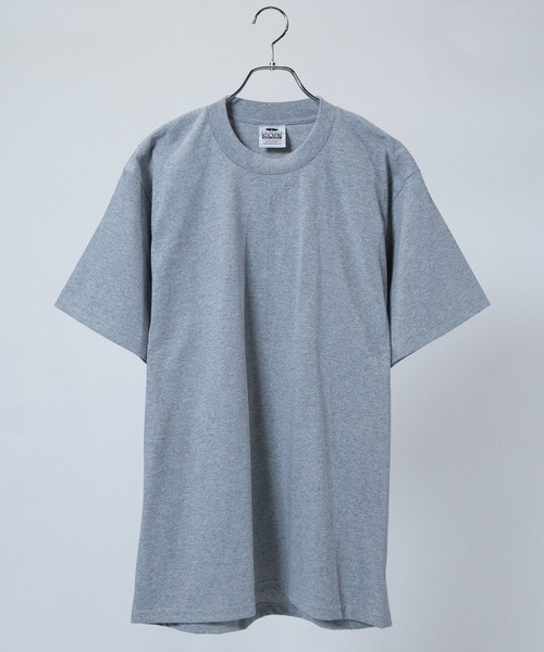 PRO CLUB （プロクラブ）の「【22】〔PROCLUB/プロクラブ〕ヘビーウェイトクルーネック S/S Tシャツ/ルーズシルエット（Tシャツ/カットソー・メンズ・ブラック/ミント/マスタード/パープル/ホワイト/カーキ/グレー/ネイビー・X-LARGE/LARGE/MEDIUM）」の3枚目の写真