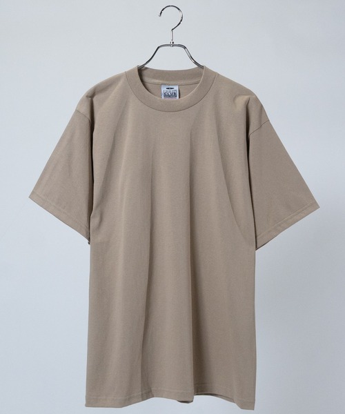PRO CLUB （プロクラブ）の「【22】〔PROCLUB/プロクラブ〕ヘビーウェイトクルーネック S/S Tシャツ/ルーズシルエット（Tシャツ/カットソー・メンズ・ブラック/ミント/マスタード/パープル/ホワイト/カーキ/グレー/ネイビー・X-LARGE/LARGE/MEDIUM）」の4枚目の写真