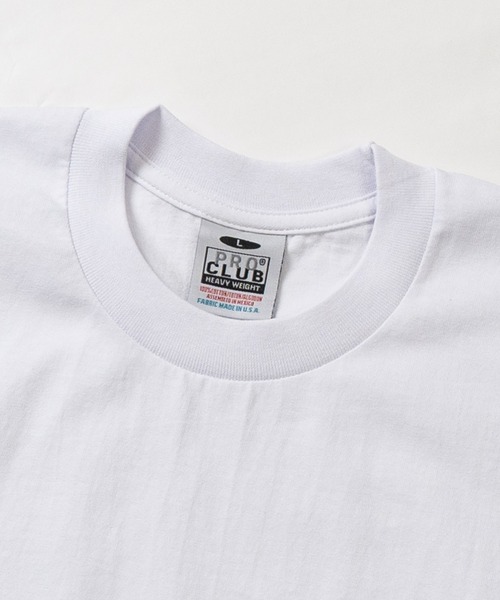 PRO CLUB （プロクラブ）の「【22】〔PROCLUB/プロクラブ〕ヘビーウェイトクルーネック S/S Tシャツ/ルーズシルエット（Tシャツ/カットソー・メンズ・ブラック/ミント/マスタード/パープル/ホワイト/カーキ/グレー/ネイビー・X-LARGE/LARGE/MEDIUM）」の19枚目の写真