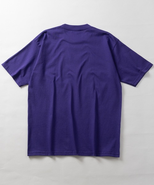 PRO CLUB （プロクラブ）の「【22】〔PROCLUB/プロクラブ〕ヘビーウェイトクルーネック S/S Tシャツ/ルーズシルエット（Tシャツ/カットソー・メンズ・ブラック/ミント/マスタード/パープル/ホワイト/カーキ/グレー/ネイビー・X-LARGE/LARGE/MEDIUM）」の10枚目の写真