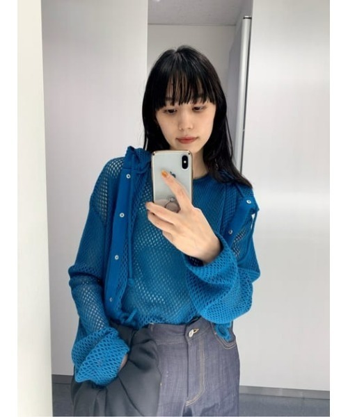 MOUSSY（マウジー）の「FISH NET PARKA（パーカー）」 - WEAR