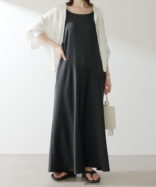 COLLAGE GALLARDAGALANTE(コラージュガリャルダガランテ)の「夏服に羽織れる/秋のスタートに/メッシュカーデ(カーディガン/ボレロ・レディース・ホワイト/ブラック/ベージュ・FREE)」の8枚目の写真