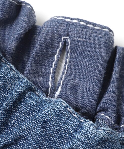 BREEZE（ブリーズ）の「もっとスズシーデニムパンツ 5分丈（その他パンツ・キッズ・ブルー/サックスブルー・110/100/150/140/120/130/90）」の12枚目の写真