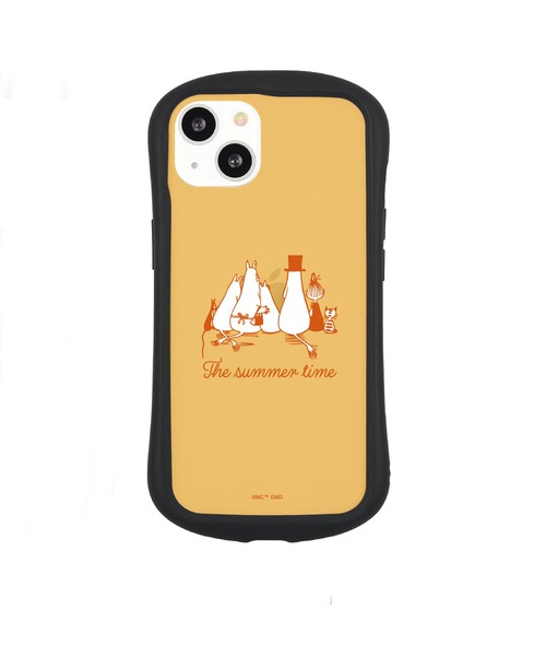 MOOMIN(ムーミン)の「MOOMIN/ムーミンiPhone13対応 ハイブリッドクリアケース(スマホケース/カバー・レディース・オレンジ/クリア・ONE SIZE)」の1枚目の写真