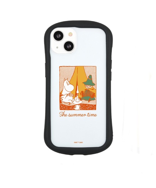 MOOMIN(ムーミン)の「MOOMIN/ムーミンiPhone13対応 ハイブリッドクリアケース(スマホケース/カバー・レディース・オレンジ/クリア・ONE SIZE)」の2枚目の写真