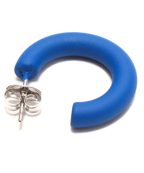 atmos pink(アトモスピンク)の「atmos pink カラフルミニボリューム フープピアス(ピアス(両耳用)・レディース・ネイビー/ピンク/オレンジ/グリーン・FREE)」の9枚目の写真