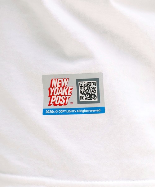 NEW YOAKE POST（ニューヨアケポスト）の「NEW YOAKE POST×BOKU HA TANOSII/ニューヨアケポスト×ボクハタノシイ SAY YES 半袖Ｔシャツ（Tシャツ/カットソー・メンズ・ブラック/ホワイト・L/M/XL）」の20枚目の写真