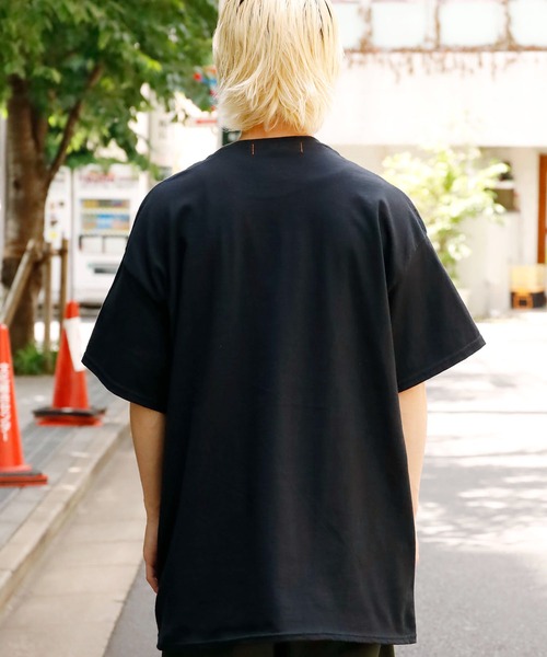 NEW YOAKE POST（ニューヨアケポスト）の「NEW YOAKE POST×BOKU HA TANOSII/ニューヨアケポスト×ボクハタノシイ SAY YES 半袖Ｔシャツ（Tシャツ/カットソー・メンズ・ブラック/ホワイト・L/M/XL）」の18枚目の写真