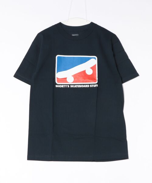 sunny branch(サニーブランチ)の「【69】【Shorty's】ロゴT(Tシャツ/カットソー・レディース・ネイビー・MEDIUM)」の1枚目の写真