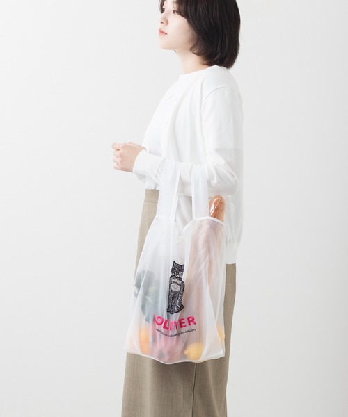 セール】オーガンジー エコトートバッグ ORGANZA 刺繍