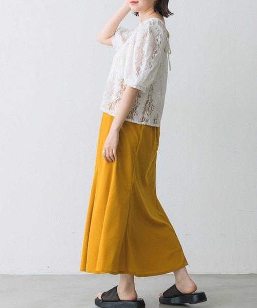 RETRO GIRL（レトロガール）の「レース2wayボレロBL（シャツ/ブラウス・レディース・ブラック/オフホワイト/アイボリー・FREE）」の4枚目の写真