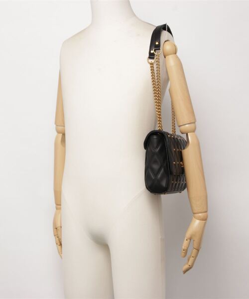 Guess(ゲス)の「TRIANA Convertible Crossbody Flap(ショルダーバッグ・レディース・ブルー/ライトグリーン/アイボリー/ブラック・ONE SIZE)」の8枚目の写真