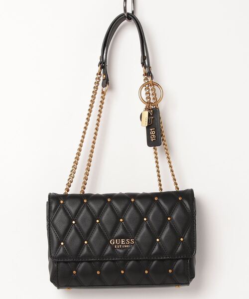 Guess(ゲス)の「TRIANA Convertible Crossbody Flap(ショルダーバッグ・レディース・ブルー/ライトグリーン/アイボリー/ブラック・ONE SIZE)」の20枚目の写真