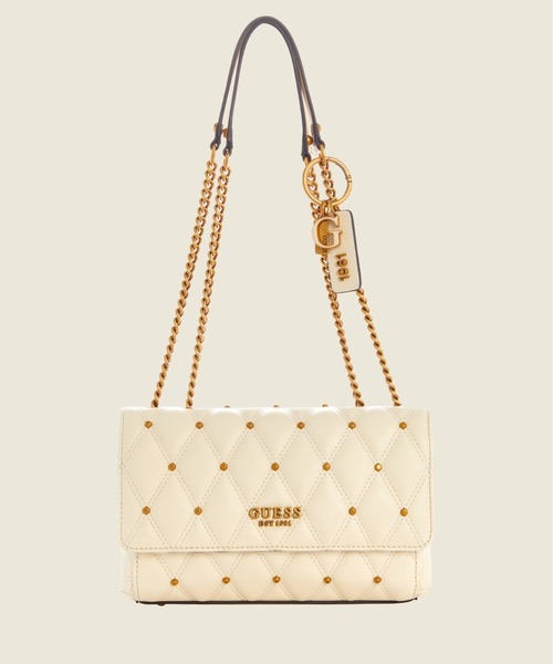 Guess(ゲス)の「TRIANA Convertible Crossbody Flap(ショルダーバッグ・レディース・ブルー/ライトグリーン/アイボリー/ブラック・ONE SIZE)」の11枚目の写真