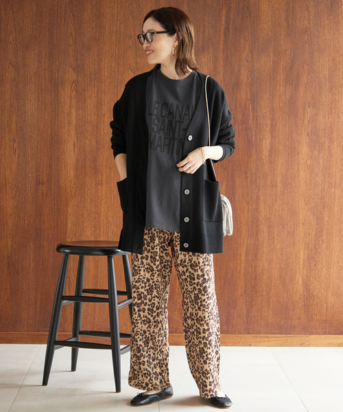 SLOBE IENA（スローブイエナ）の「レオパードイージーパンツ（その他