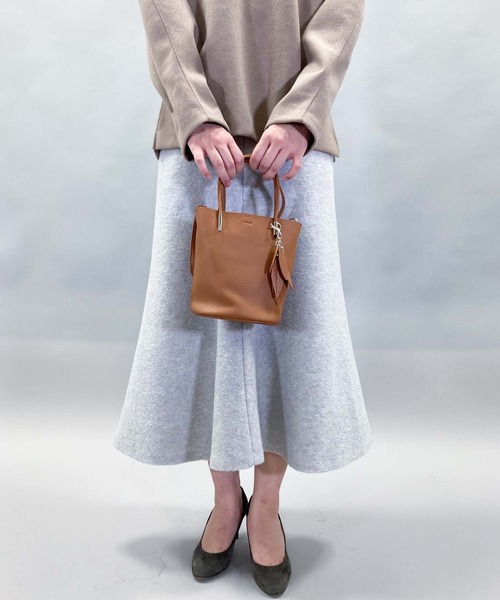 Munich（ミューニック）の「合成皮革バケットウィズリーフキー（ショルダーバッグ・レディース・ブラック/ブラウン・FREE）」の6枚目の写真