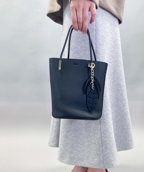 Munich（ミューニック）の「合成皮革バケットウィズリーフキー（ショルダーバッグ・レディース・ブラック/ブラウン・FREE）」の19枚目の写真