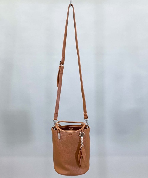 Munich（ミューニック）の「合成皮革バケットウィズリーフキー（ショルダーバッグ・レディース・ブラック/ブラウン・FREE）」の21枚目の写真