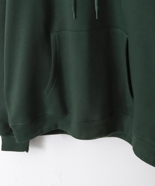 ZIP FIVE(ジップファイブ)の「【ZIP FIVE】【CREW】11o.z ロゴ刺繍オーバーサイズパーカー(パーカー・レディース・ブラック/ダークグリーン/ネイビー/アイボリー/杢グレー・MEDIUM/LARGE/X-LARGE)」の9枚目の写真