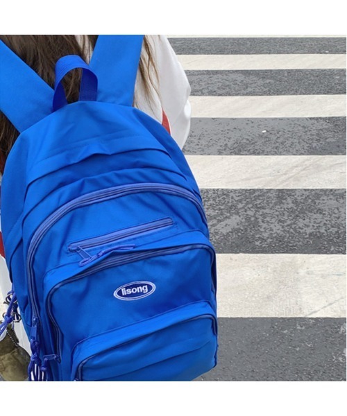 mushwear（マッシュウェア）の「『mushwear/マッシュウェア』スクールリュック（バックパック/リュック・メンズ・ブルー/ブラック・FREE）」の8枚目の写真