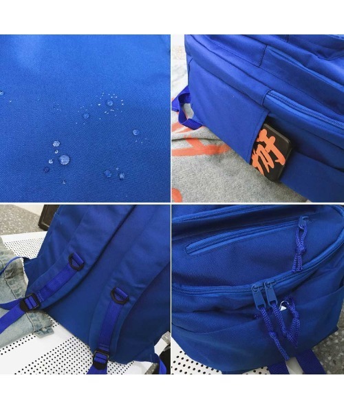 mushwear（マッシュウェア）の「『mushwear/マッシュウェア』スクールリュック（バックパック/リュック・メンズ・ブルー/ブラック・FREE）」の9枚目の写真