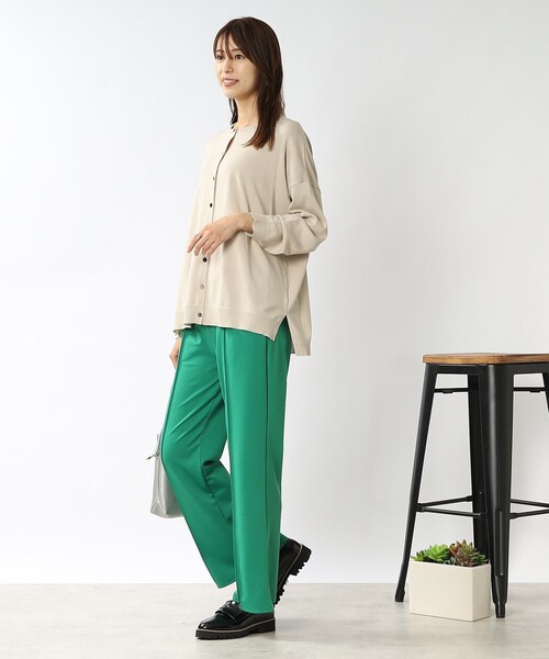 DRESKIP（ドレスキップ）の「◆クルーネックゆるカーディガン（カーディガン/ボレロ・レディース・ベージュ/ブルー/ブラック/パープル系4・00）」の22枚目の写真