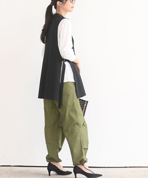 rps（アールピーエス）の「テーラースポンジニットジレ（ベスト・レディース・ブラック/ブラウン/チャコールグレー・フリー）」の14枚目の写真