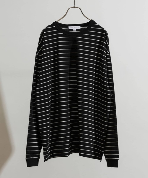 URBAN RESEARCH(アーバンリサーチ)の「ナローボーダーロングスリーブ(Tシャツ/カットソー・メンズ・ブラック系その他/ブラウン系その他/グリーン系その他・MEDIUM/LARGE/X-LARGE)」の2枚目の写真