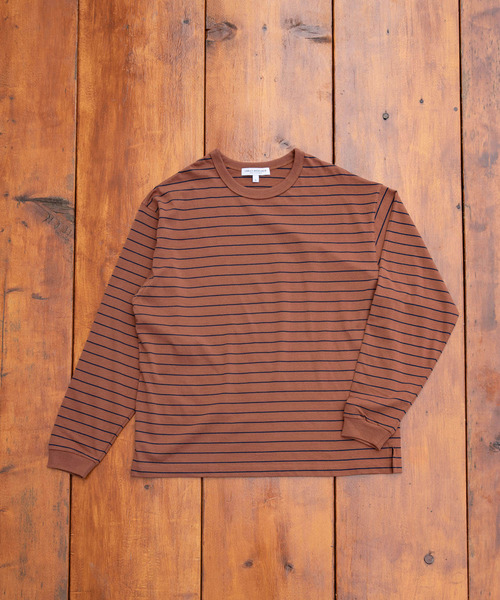 URBAN RESEARCH(アーバンリサーチ)の「ナローボーダーロングスリーブ(Tシャツ/カットソー・メンズ・ブラック系その他/ブラウン系その他/グリーン系その他・MEDIUM/LARGE/X-LARGE)」の13枚目の写真