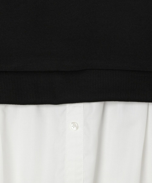 GLOBAL WORK（グローバルワーク）の「オシャラク布帛ドッキング/157691（その他トップス・キッズ・その他/オフホワイト/ブラック・140cm/100cm/130cm/150cm/110cm/160cm/120cm）」の10枚目の写真