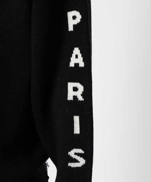 PARIS SAINT-GERMAIN（パリサンジェルマン）の「【Paris Saint-Germain】インターシャ クラッシュ ニット（ニット/セーター・メンズ・ホワイト系その他/ブラック/ベージュ/チャコールグレー・LARGE/MEDIUM）」の21枚目の写真