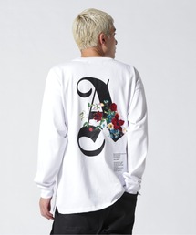 A4A | A4A/エーフォーエー/A.FLOWER LS TEE/フラワーロングスリーブTシャツ(Tシャツ/カットソー)