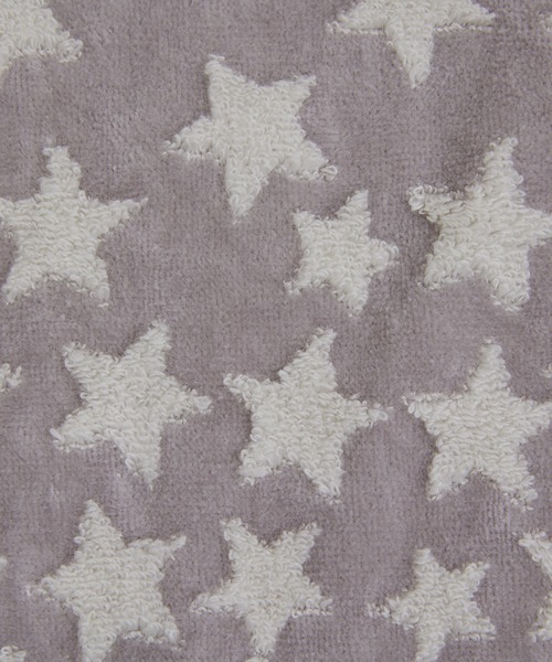 Actually（アクチュアリー）の「星ジャガード タオルハンカチ（ハンカチ/ハンドタオル・レディース・チャコールグレー/グレー・フリー）」の5枚目の写真